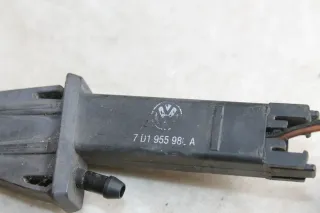 VW T4 Waschdüse Wischwasserdüse beheizt Windschutzscheibe lange Front 7D1955986A - Bild 6