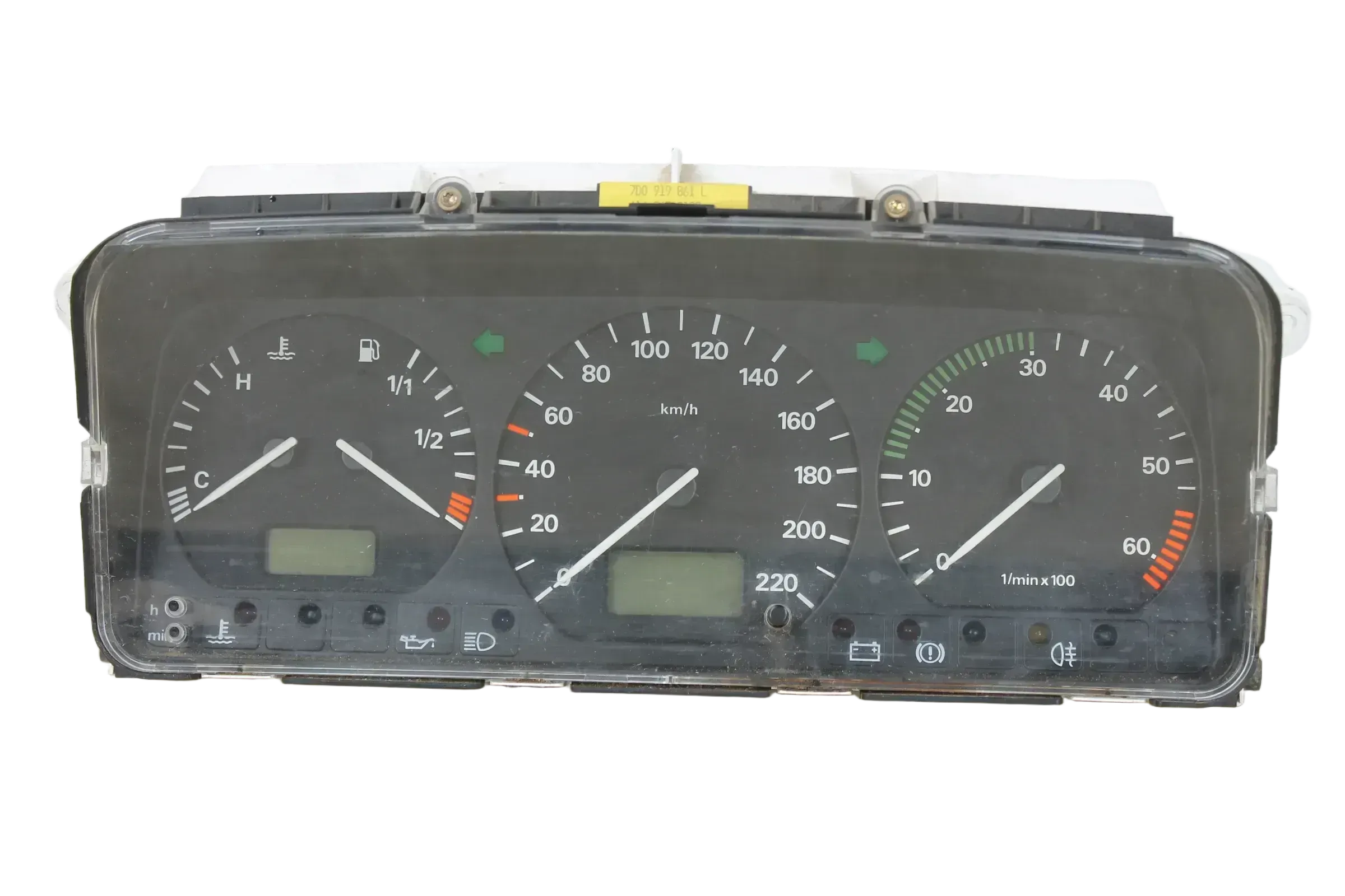 VW T4 2.8 VR6 Kombiinstrument Tacho Drehzahlmesser DZM 96-98 7D0919861L - Bild 1