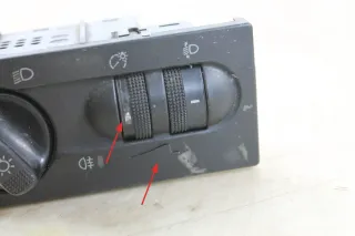VW T4 Lichtschalter Schalter Licht Scheinwerfer grüne Beleuchtung 701941531E - Bild 4