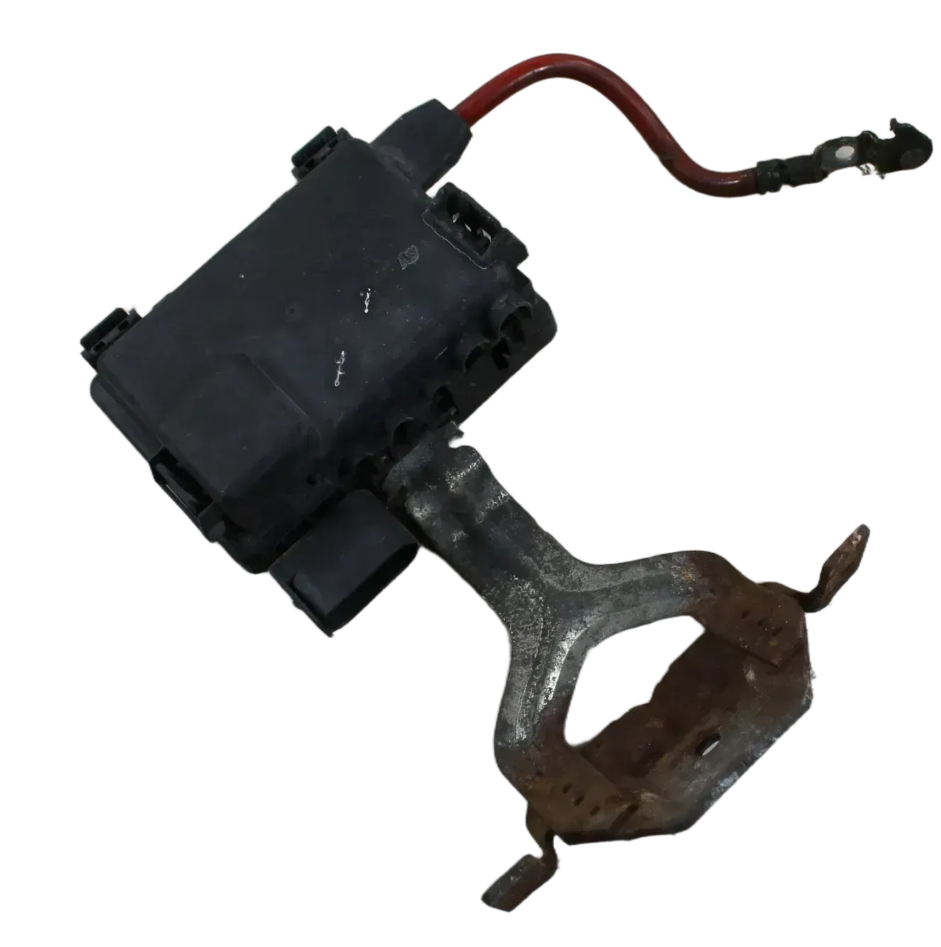 VW T4 Batteriehalter Klemme Batterie Befestigung Sicherungskasten Sicherungen 7D0915303A 7D0937509 - Bild 1