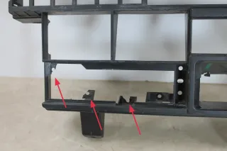 VW T4 Schalterrahmen Rahmen Einbaurahmen Armaturenbrett bis 95 DEFEKT - Bild 5