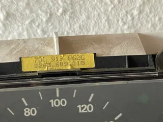 VW T4 2.5 TDI Kombiinstrument Tacho Diesel Drehzahlmesser DZM 96-98 7D0919862G - Bild 4