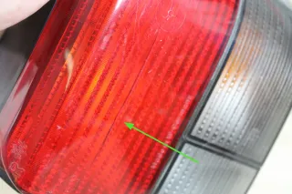 VW T4 Rückleuchten Original Hella rot schwarz Rücklichter rechts links ULO - Bild 6