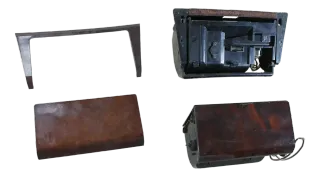 Mercedes Benz W124 S124 C124 Aschenbecher vorn Wurzelholz Wurzelnuss Konvolut - Bild 1