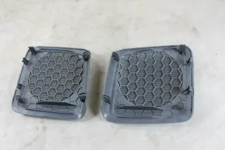 VW T4 Lautsprecherabdeckung Gitter Lautsprecher Armaturenbrett links rechts grau - Bild 4