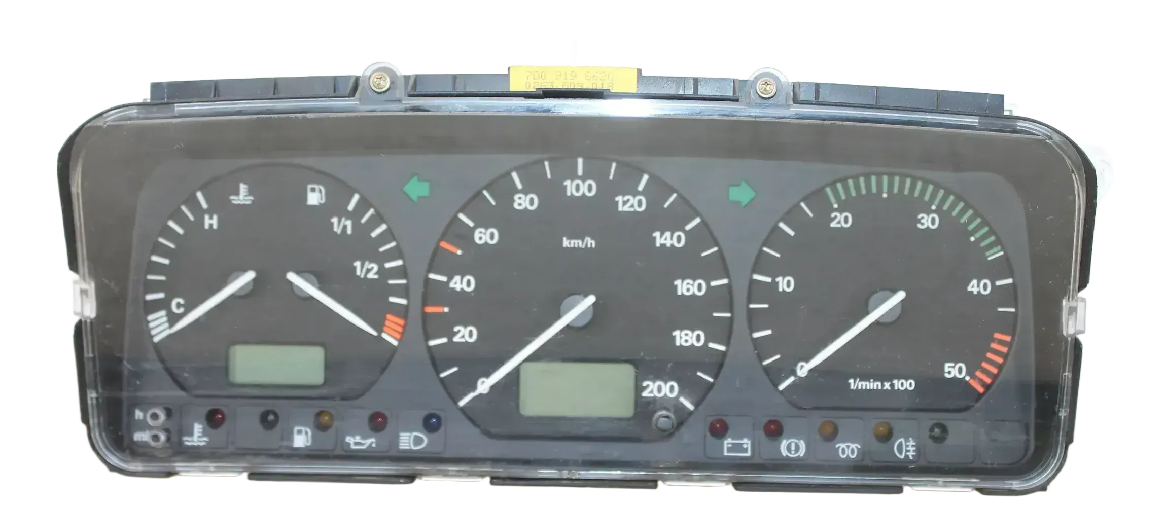 VW T4 2.5 TDI Kombiinstrument Tacho Diesel Drehzahlmesser DZM 96-98 7D0919862G - Bild 1