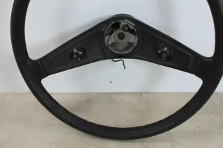 VW Golf 1 I Lenkrad Kunststofflenkrad schwarz Jetta Caddy MK1 171419091A - Bild 2