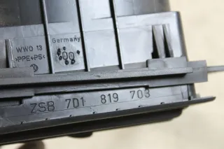 VW T4 Rahmen Lichtschalter Luftdüse links Armaturenbrett Abdeckung Blende Halter 701858255 - Bild 8