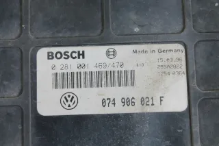 VW T4 2.5 TDI 102PS ACV Motorsteuergerät ECU Steuergerät Motor 074906021F - Bild 6