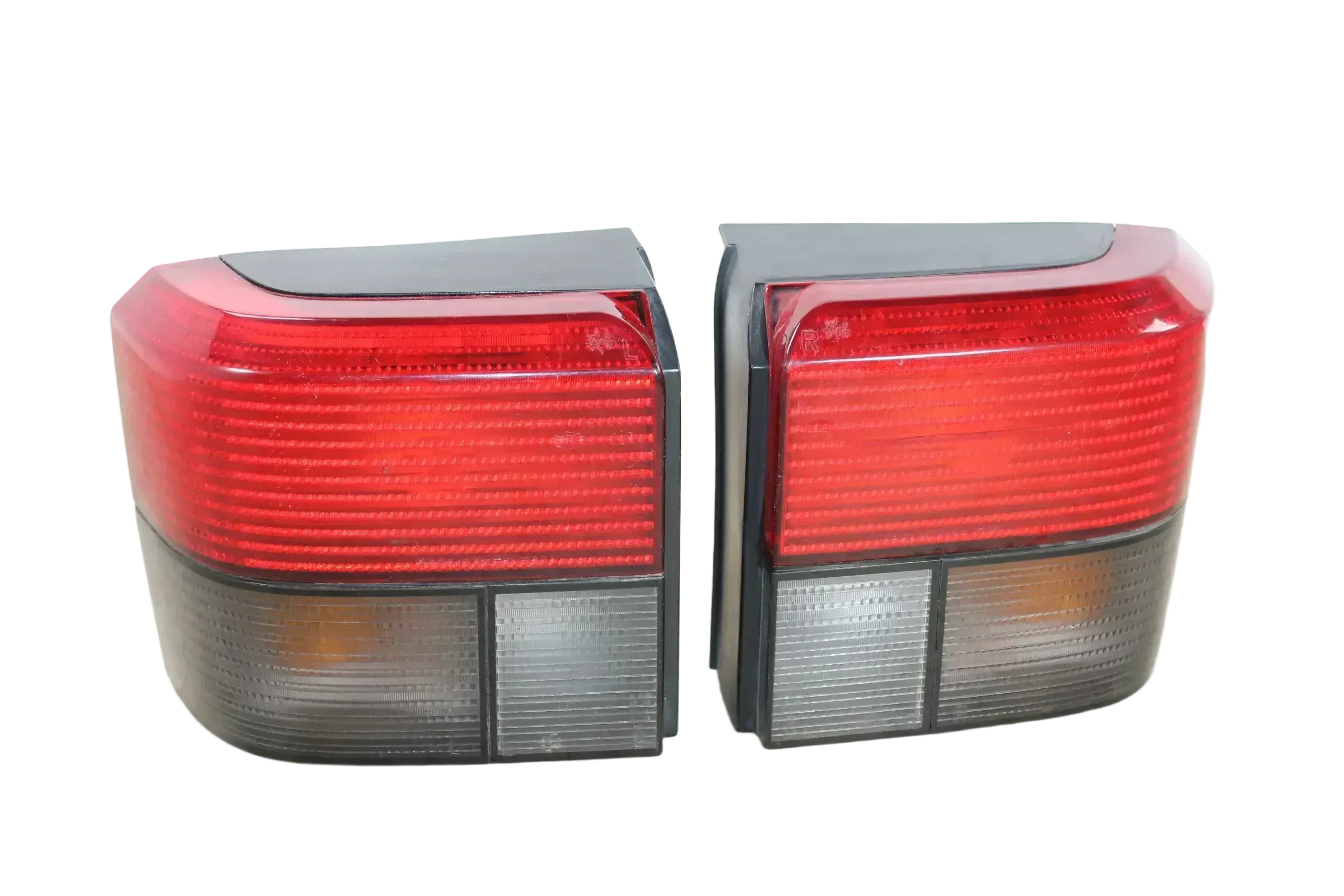 VW T4 Rückleuchten Original Hella rot schwarz Rücklichter rechts links ULO - Bild 1