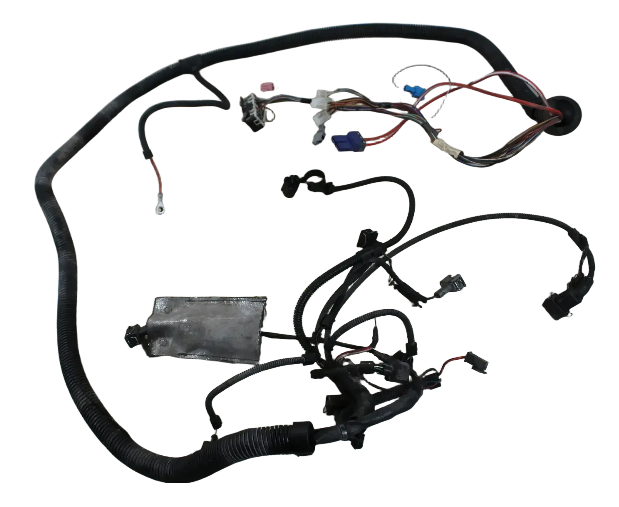 VW T4 1.9 TD Leitungssatz Kabelbaum Motorkabelbaum Motor ABL ab 99 7D1971072QN - Bild 1