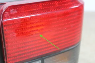 VW T4 Rückleuchten Original Hella rot schwarz Rücklichter rechts links ULO - Bild 5