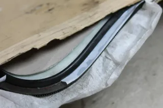BMW E30 Cabrio Fenster Scheibe Heckscheibe hinten Original mit Reißverschluss NEU 54318207804 - Bild 7