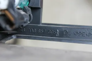 VW T4 Aschenbecher Zigarettenanzünder Rahmen Einsatz Ascher 7D0857305B - Bild 9
