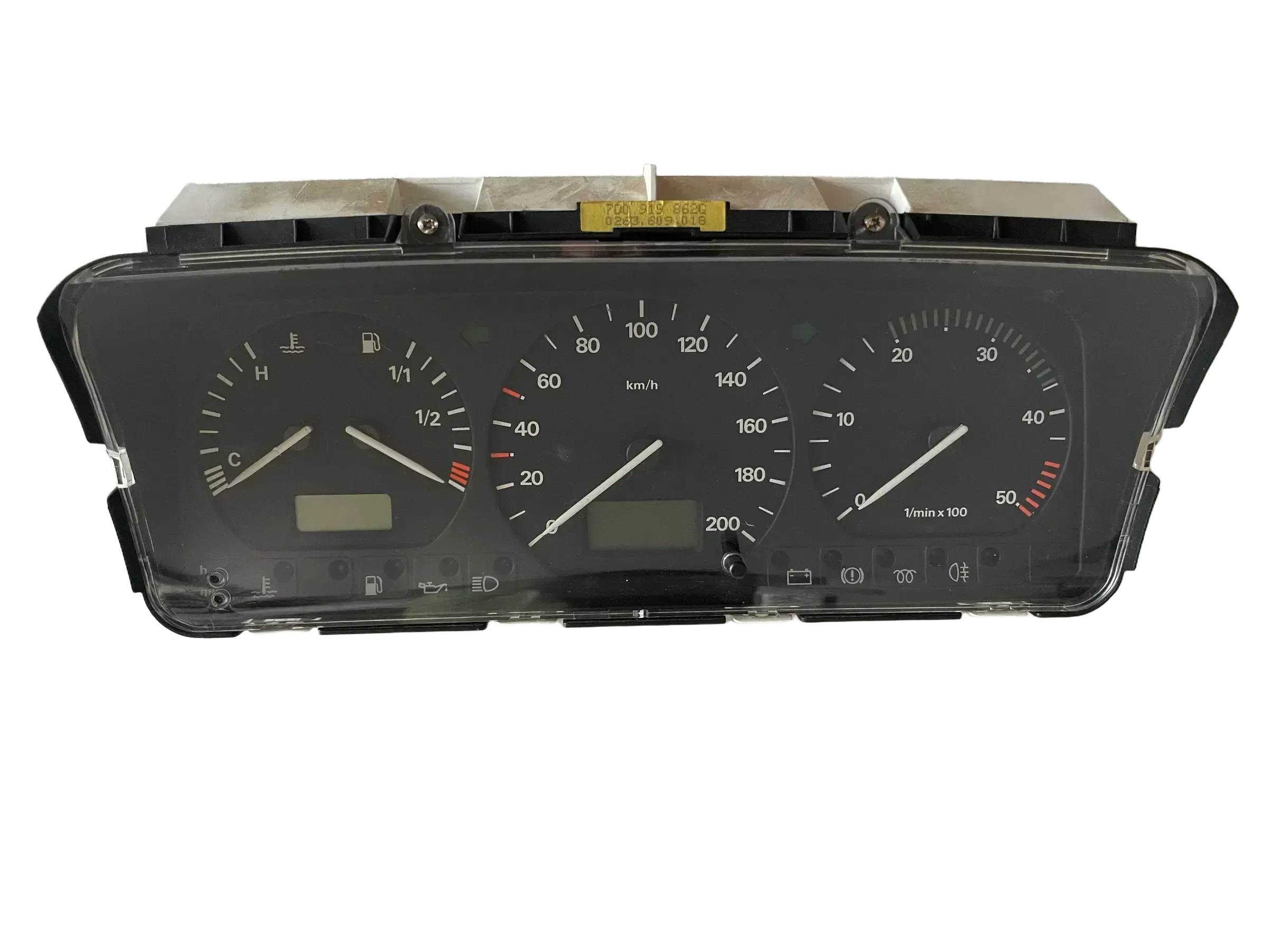 VW T4 2.5 TDI Kombiinstrument Tacho Diesel Drehzahlmesser DZM 96-98 7D0919862G - Bild 1