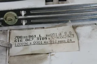 VW T4 2.8 VR6 Kombiinstrument Tacho Drehzahlmesser DZM 96-98 7D0919861L - Bild 9