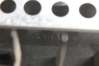 VW T4 Hupenknopf Hupe Lenkrad schwarz Kunststoff 99-03 7D0419669E - Bild 8