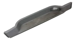 VW T4 Einstieg Trittstufeneinsatz Schiebetür Tritt Trittstufe grau 701863726C - Bild 1
