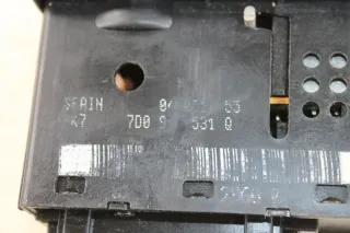 VW T4 Lichtschalter Schalter Licht rote Beleuchtung Nebelscheinwerfer 99-03 7D0941531Q - Bild 8
