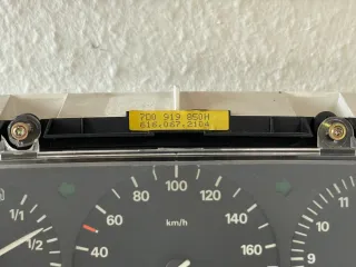 VW T4 2.5 TDI Kombiinstrument Tacho Diesel Tachometer 96-98 7D0919850H DEFEKT - Bild 4