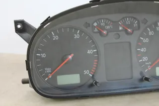 VW T4 2.5 TDI Kombiinstrument Tacho blaue Beleuchtung 7D0920803B - Bild 2