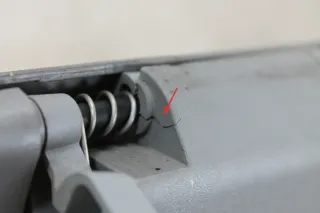 VW T4 Klappe Deckel Tür vorn links Ablagefach Seitentasche Fahrertür 7D1868885 - Bild 10
