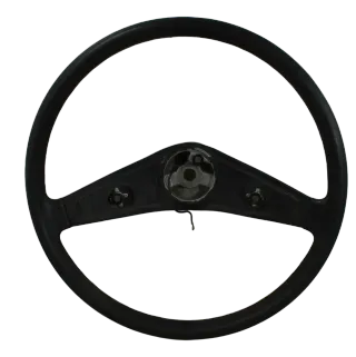 VW Golf 1 I Lenkrad Kunststofflenkrad schwarz Jetta Caddy MK1 171419091A - Bild 1