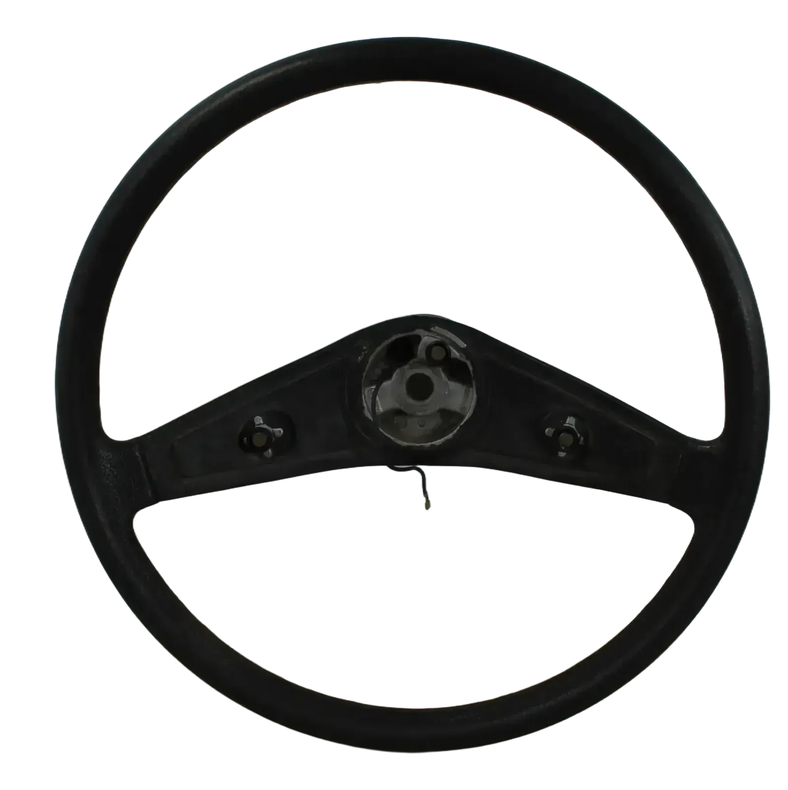 VW Golf 1 I Lenkrad Kunststofflenkrad schwarz Jetta Caddy MK1 171419091A - Bild 1