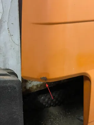 VW T4 Heckklappe Bus Transporter Fenster Scheibe Orange Hecktür - Bild 4
