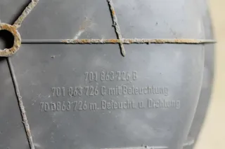 VW T4 Einstieg Trittstufeneinsatz Schiebetür Tritt Trittstufe grau 701863726C - Bild 10