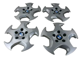BMW E34 M5 Radabdeckungen M System II Throwing Stars Styling 21 5er Abdeckungen rechts links Cover 22270080 22270070 - Bild 1