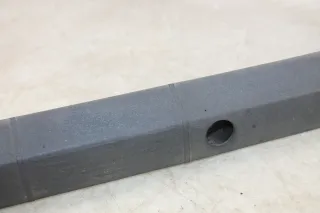 VW T4 Leiste Griffleiste Heckklappe außen hinten schwarz unlackiert 701829213D - Bild 4