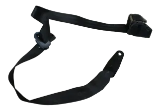 VW T4 Doka Sicherheitsgurt Gurt hinten links rechts schwarz Sitzbank 729857815 - Bild 1