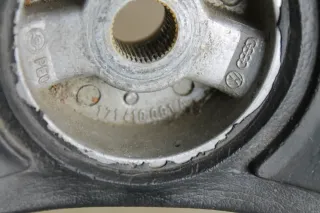 VW Golf 1 I Lenkrad Kunststofflenkrad schwarz Jetta Caddy MK1 171419091A - Bild 10