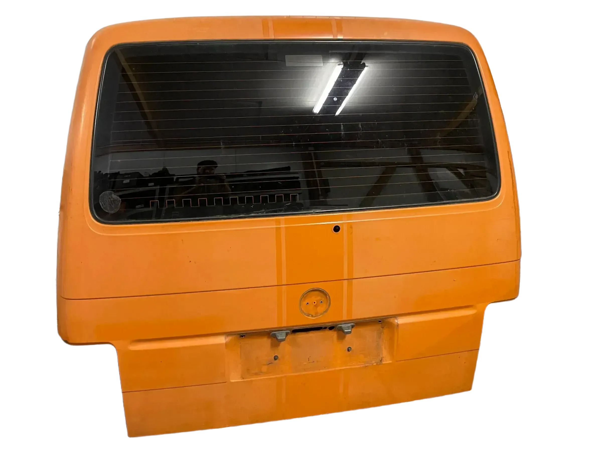 VW T4 Heckklappe Bus Transporter Fenster Scheibe Orange Hecktür - Bild 1