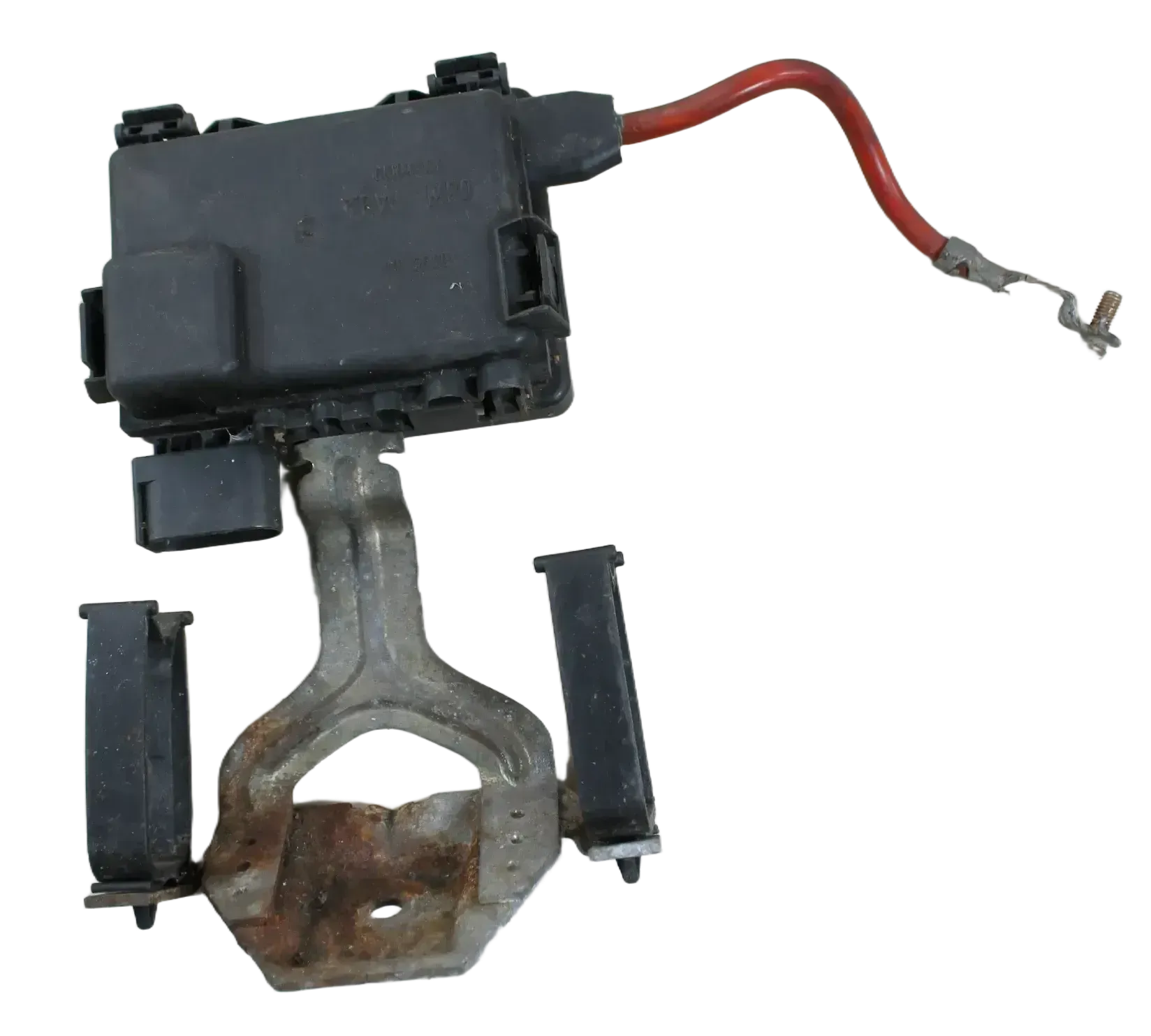VW T4 Batteriehalter Klemme Batterie Befestigung Sicherungskasten Sicherungen 7D0915303A 7D0937509 - Bild 1