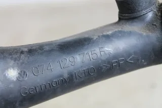 VW T4 2.5 TDI ACV 102PS Rohr Ansaugrohr Luftfilterkasten Turbolader AJT 88PS 074129715F - Bild 8