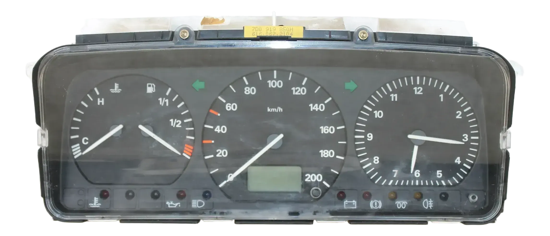 VW T4 2.5 TDI Kombiinstrument Tacho Diesel Tachometer 96-98 7D0919850H - Bild 1