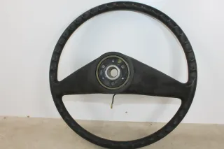 VW Golf 1 I Lenkrad Kunststofflenkrad schwarz Jetta Caddy MK1 171419091A - Bild 6