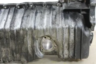 VW T4 Ölwanne 2.5 TDI Loch Sensor Ölstandsensor Motorölwanne AJT ACV AHY AXG 074103603M - Bild 3