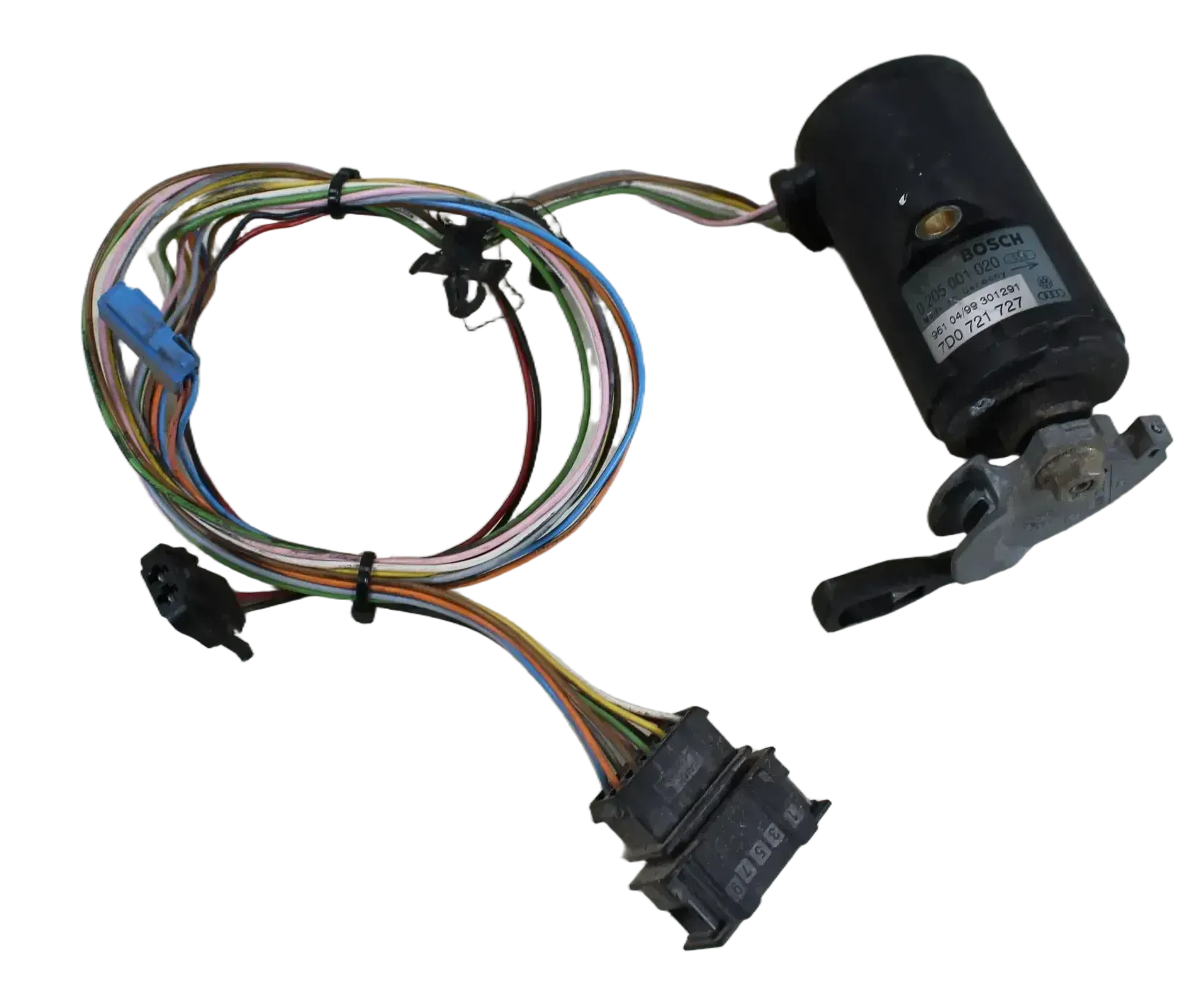 VW T4 2.5 TDI E-Gas Potentiometer Poti 96-99 ACV AHY 88 102 151 PS 7D0721727 - Bild 1