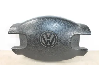 VW T4 Hupenknopf Hupe Lenkrad schwarz Kunststoff 99-03 7D0419669E - Bild 2