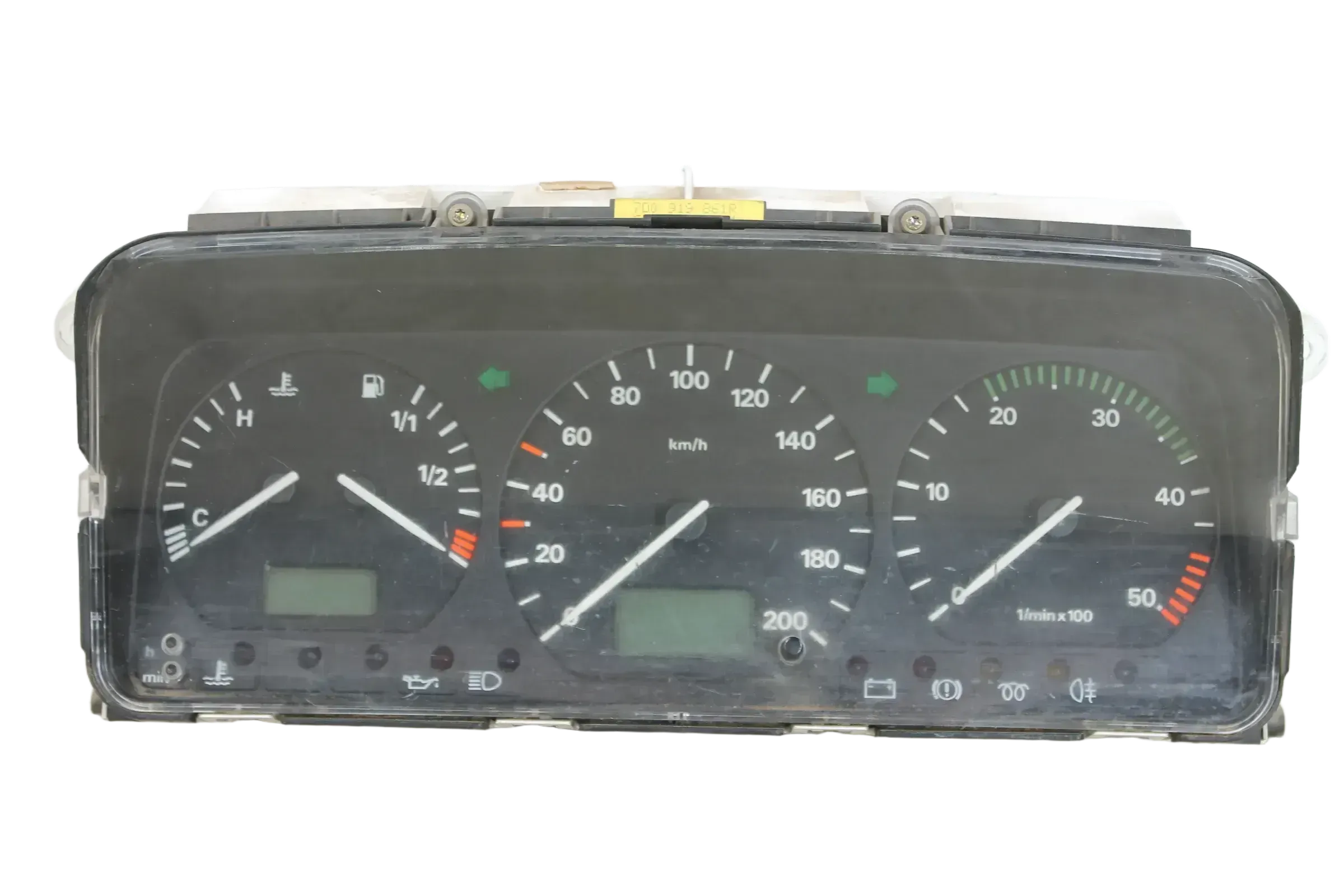 VW T4 1.9 TD 2.4 D 2.5 TDI Kombiinstrument Tacho Diesel Drehzahlmesser DZM 96-98 7D0919861R - Bild 1