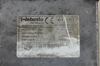 Webasto Thermo Top C Standheizung Zuheizer Diesel 5,2kW UNGEPRÜFT 12V 66724C - Bild 5