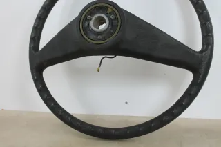 VW Golf 1 I Lenkrad Kunststofflenkrad schwarz Jetta Caddy MK1 171419091A - Bild 7
