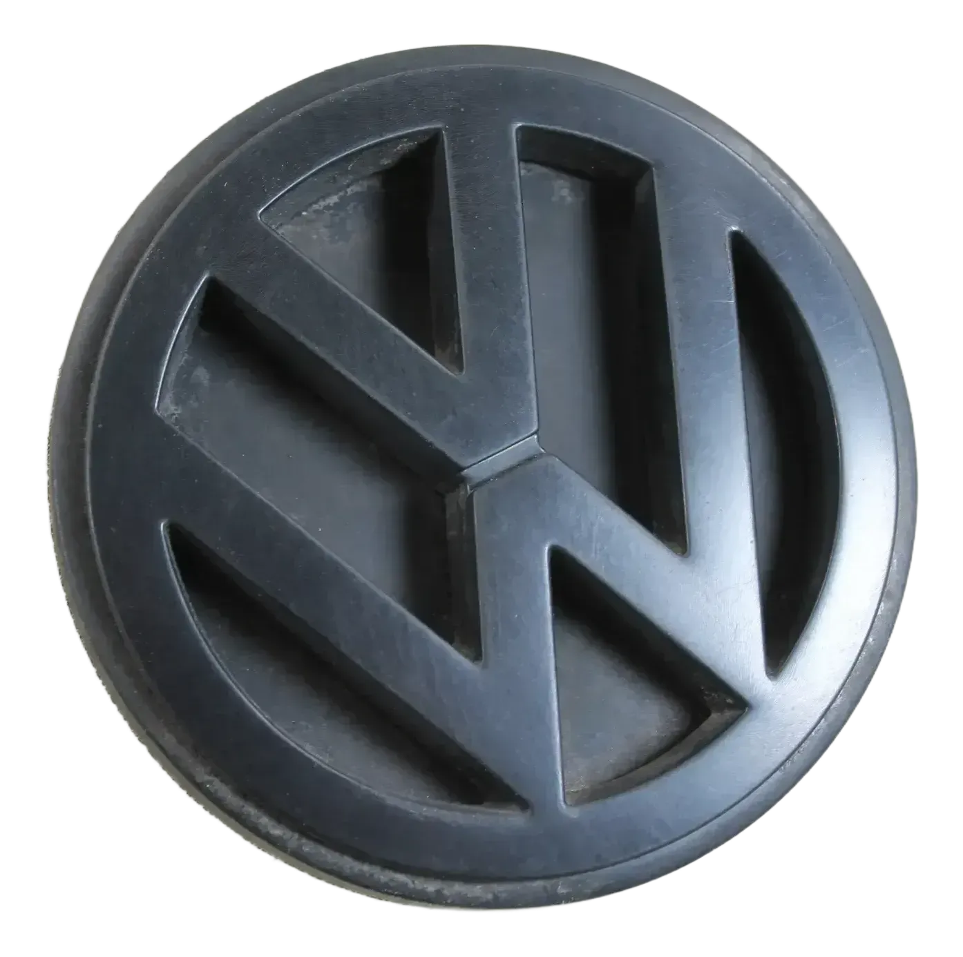 VW T4 Zeichen Heckklappe Emblem Logo alle Halterungen intakt original Schwarz 251853601B - Bild 1