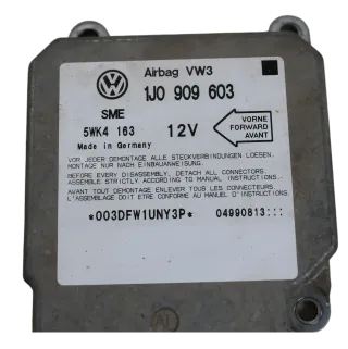 VW T4 Airbagsteuergerät Steuergerät Airbag 1J0909603 original - Bild 1