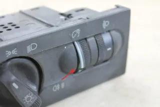 VW T4 Lichtschalter Schalter Licht Scheinwerfer grüne Beleuchtung 701941531E - Bild 3