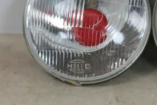 BMW E30 E28 Audi 80 Doppelscheinwerfer Einsatz Scheinwerfer rechts links Hella - Bild 2